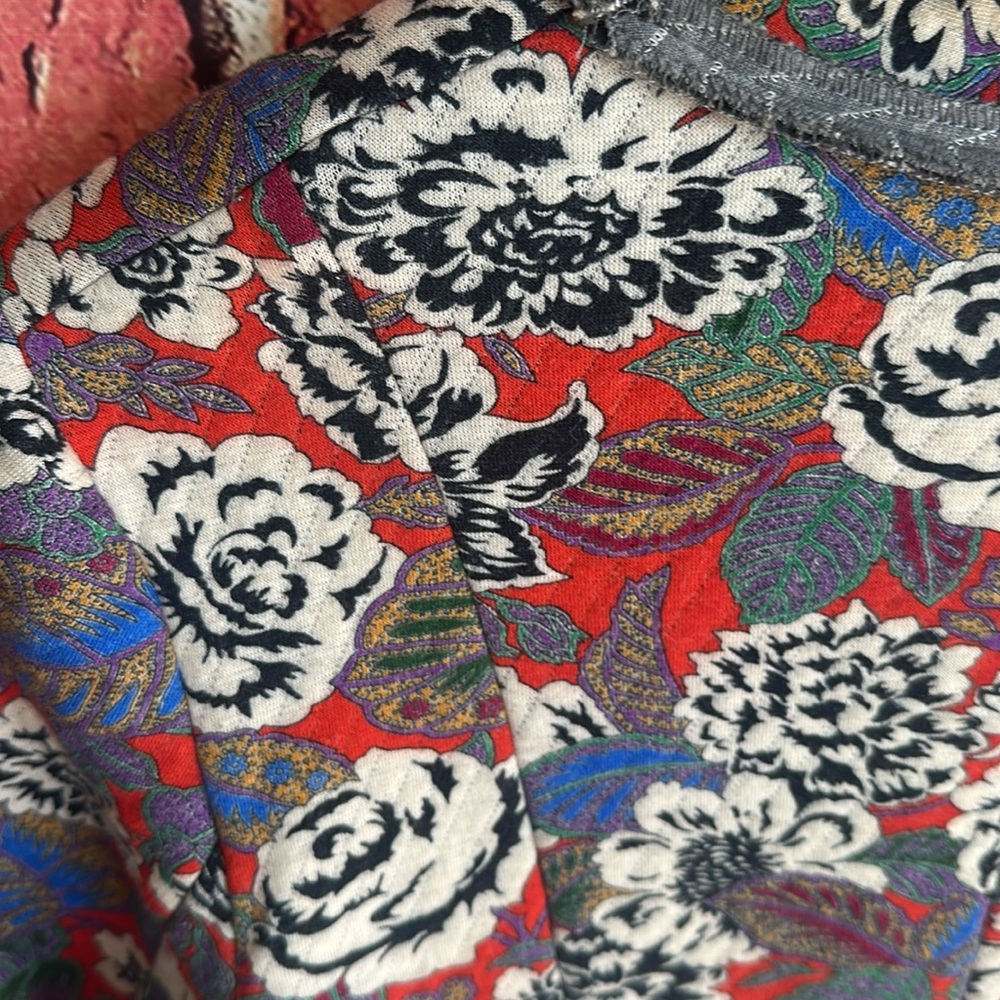 Bigio Collection Floral women’s Blackzer size 10 - Picture 12 of 12